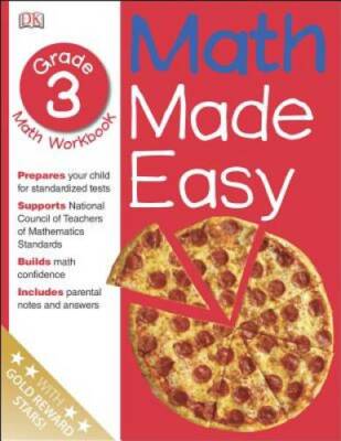 Math Made Easy: Third Grade Workbook (Math Made Easy) - Paperback - GOOD