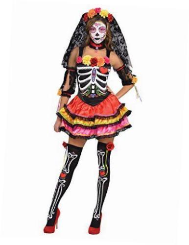 Disfraces de Halloween Traje Completo Día de los muertos para De mujer