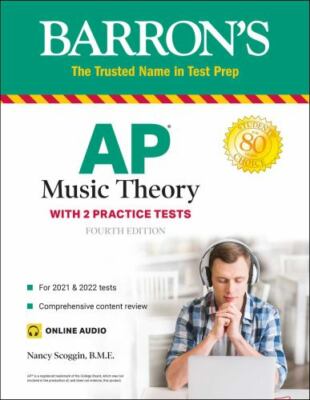 AP Music Theory: 2 Practice Tests + Comprehensive Review + Online Audio [Barron'