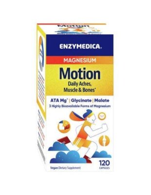 Enzymedica Magnesium Motion 120 капсул