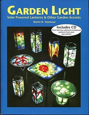 Garden Light Solar Powered Lanterns  Other Garden Accents w CD - VERY GOOD
