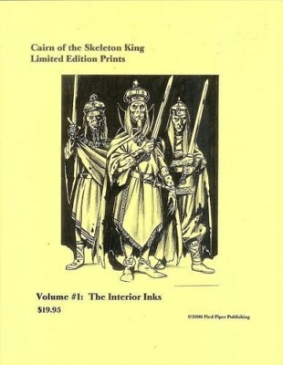 PPP Cairn of the Skeleton King Limited Art Prints Jim Holloway!