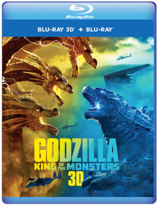 Godzilla: King of the Monsters [New Blu-ray 3D] 3D