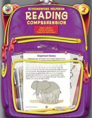Reading Comprehension, Grade 2 (Homework Helper) - Paperback - GOOD