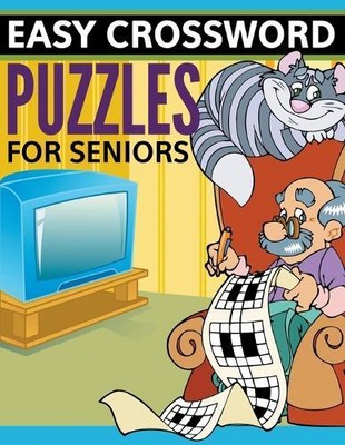 Easy Crossword Puzzles For Seniors (Paperback)