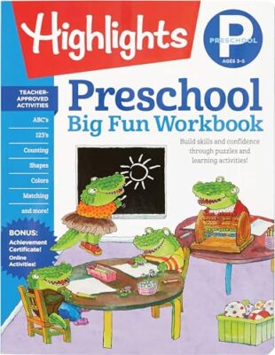 Preschool Big Fun Workbook   Big Fun Activity Workbooks