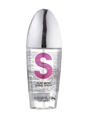 TIGI S Factor Flat Iron Shine Spray, 4.23 oz, Heat Defender, NEW
