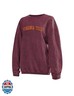 NCAA Virginia Tech Hokies Womens Corded Sweatshirt, Maroon, X-Large