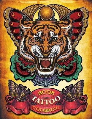 Russ Focus Tattoo Coloring Book (Paperback)