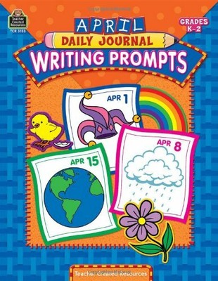 April Daily Journal Writing Prompts Grades K-2