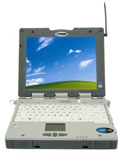 Notebook PC Computer CLEVO D400S Con Windows XP Seriale RS232