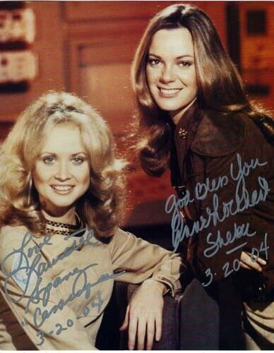 Laurette Spang & Anne Lockhart Signed Battlestar Galactica 8x10 Photo REPRINT