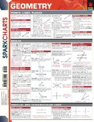 Geometry (SparkCharts) - Pamphlet By SparkNotes - GOOD