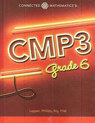 Connected Mathematics 3, Grade 6 - Hardcover By Glenda Lappan - GOOD