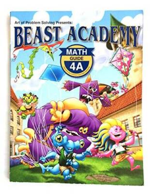 Beast Academy, Math Guide 4A (AoPS) - Paperback By Jason Batterson - VERY GOOD