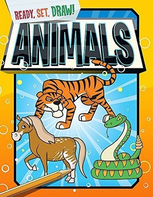 Paul Gamble Ready, Set, Draw: Animals (Paperback) Ready, Set, Draw (UK IMPORT)