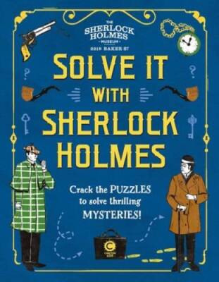Solve It With Sherlock Holmes: Crack the puzzles to solve thrilli - VERY GOOD