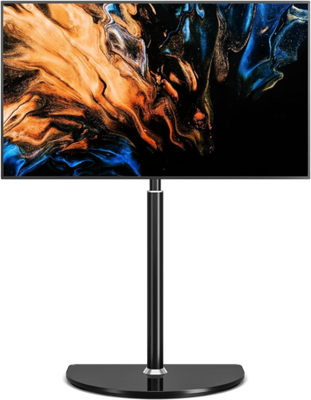 RFIVER TV Floor Stand for 32 65 Inch LED LCD OLED Flat Curved TVs