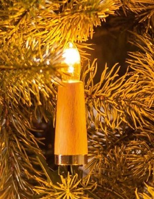 Holiday Lights Saico-Narva With Holzschaftkerzen