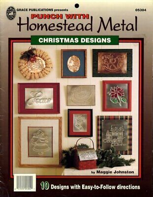 Punch with Homestead Metal Christmas Designs 10 Designs with E...
