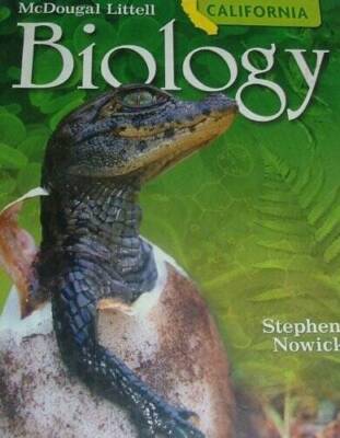 McDougal Littell Biology California: Student Edition Gra - ACCEPTABLE