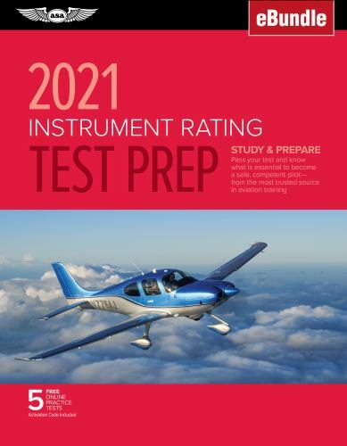 Instrument Rating Test Prep 2021 : Study and Prepare: Pass Your Test ...