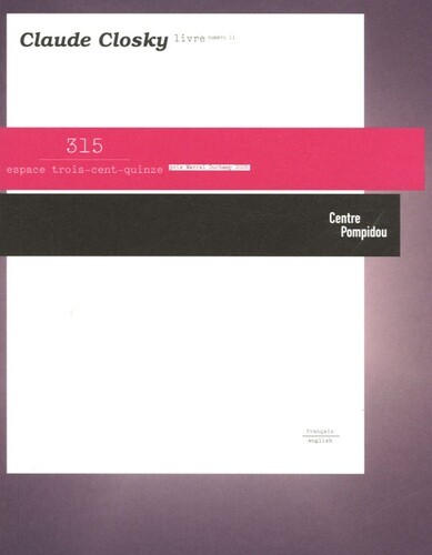 Claude Closky: Edition Bilingue Francais-Anglais, Jean-Pierre Bordaz, Marie Mura