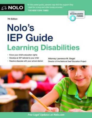 Nolo's IEP Guide: Learning Disabilities - Paperback - GOOD