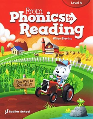 FROM PHONICS TO READING STUDENT EDITION LEVEL A, GRADE 1 By Willy Blevins *VG+*