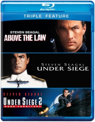 Steven Seagal - Above the Law / Under Siege / Under Siege 2: Dark Territory [New