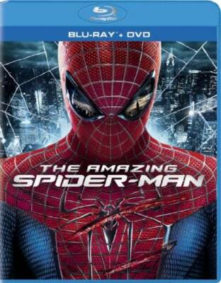 The Amazing Spider-Man (Three-Disc Combo: Blu-ray / DVD + UltraViole - VERY GOOD