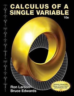 STUDENT SOLUTIONS MANUAL FOR LARSON/EDWARDS' CALCULUS OF A By Ron Larson **NEW**