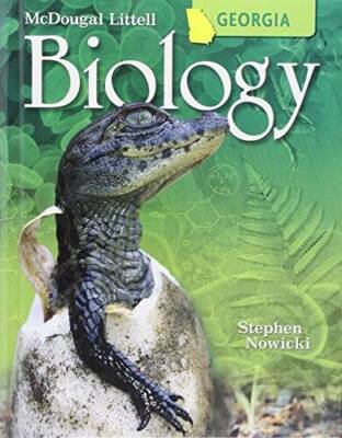 McDougal Littell Biology Georgia: Student Edition Grades 9-12 2008 - GOOD