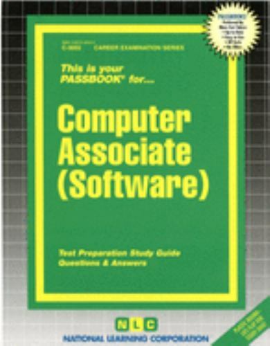 Career Examination Ser.: Computer Associate (Software) by Jack Rudman ...