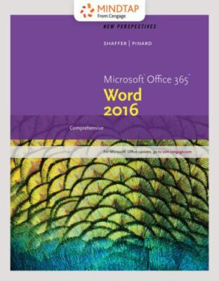 Bundle: New Perspectives Microsoft Office 365 & Word 2016: Comprehensive, Loose