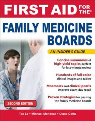 First Aid for the Family Medicine Boards, Second Edition (1st Aid for the - GOOD