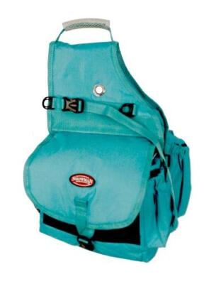 Showman Nylon Deluxe Multi Pocket Saddle Bag