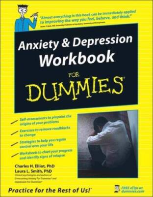 Anxiety and Depression Workbook For Dummies - Paperback - VERY GOOD