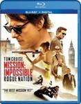 Mission: Impossible: Rogue Nation (Blu-ray, 2015) Blu-ray Disc Only, No Case 