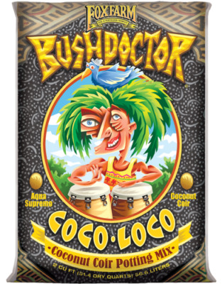 FoxFarm (#FX14100) Coco Loco Potting Mix, 2 Cubic Feet