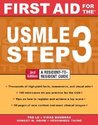 First Aid for the USMLE Step 3, Second Edition (First Aid USMLE) - VERY GOOD