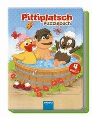 Puzzlebuch Pittiplatsch | Beschäftigungsbuch Entdeckerbuch Puzzlebuch | Buch