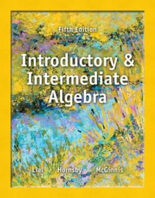 Introductory and Intermediate Algebra (5th Edition) - Paperback - VERY GOOD