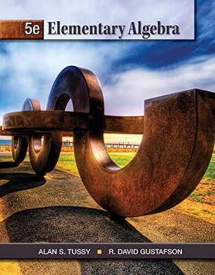 Elementary Algebra, 5th Edition (Textbooks Available with Cengag