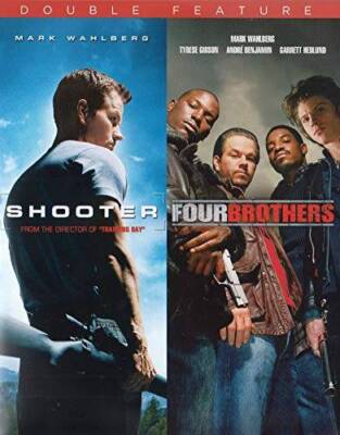 Shooter  4 Brothers (Double Feature) - DVD By Mark Wahlberg - GOOD
