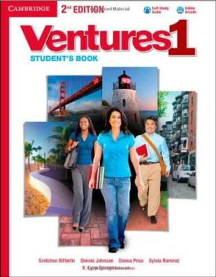 Ventures Level 1 Student's Book with Audio CD - Paperback - GOOD