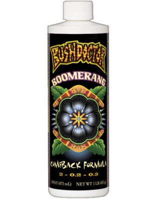 Fox Farm Bushdoctor - 1 Pint 473mL of Boomerang - Comeback Formula 2-0.2-0.3 NPK
