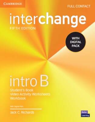Interchange Intro B Full Contact with Digital Pack by Jack C Richards: New