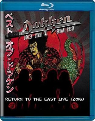 DOKKEN - RETURN TO THE EAST LIVE 2016 NEW BLU-RAY DISC
