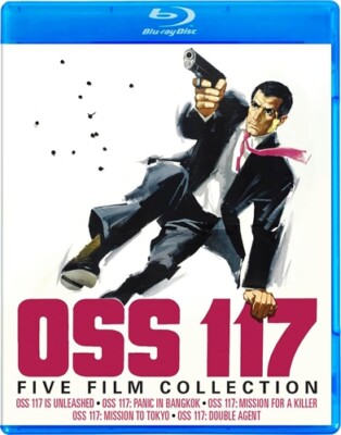 OSS 117 FIVE 5 FILM COLLECTION New Sealed Blu-ray